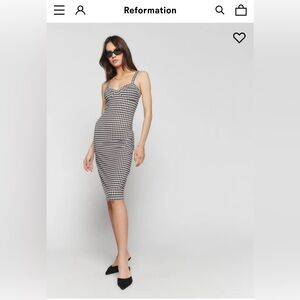 Knit Reformation Midi Dress